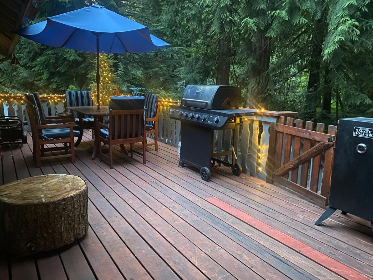 Cozy Bird House W Big Screen! Mount Hood Village Esterno foto